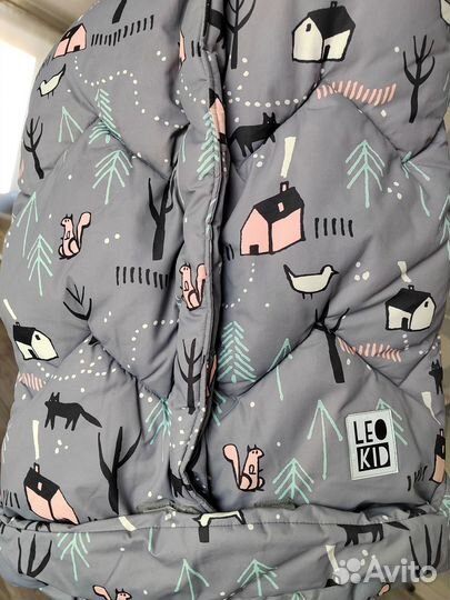 Конверт зимний Leo Kids с перчатками