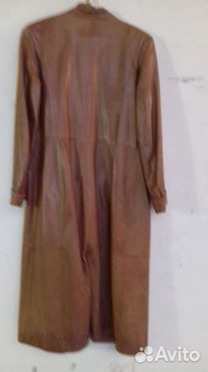 Кожаный плащ женский натуральная кожа