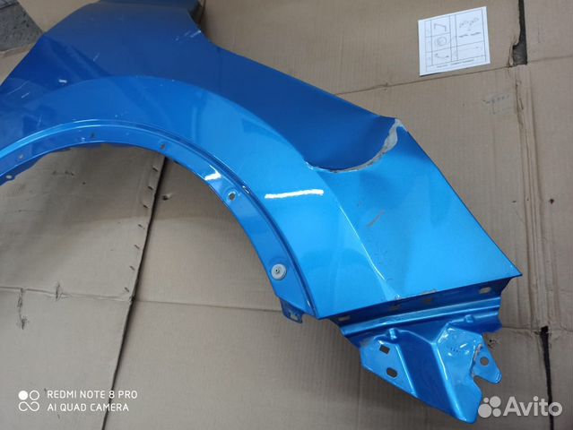 Крыло переднее правое Nissan qashqai J11