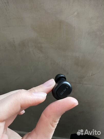 Наушники QCY T2S, Bluetooth, вкладыши, черный