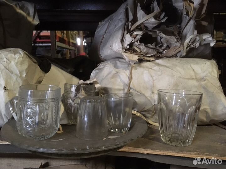 Стаканы, кружки, рюмки СССР