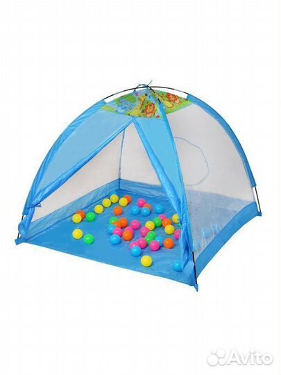 Палатка игровая (90*120*115 см) шарики 50 шт