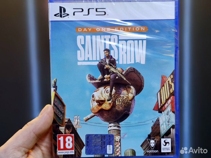 Диск PS5 Saints Row