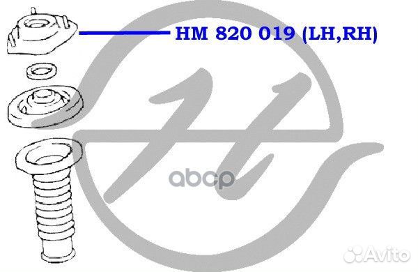 Опора стойки HM820019 Hanse