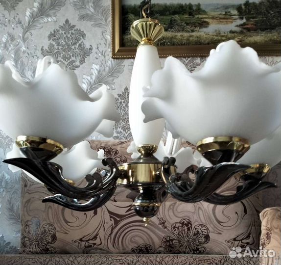 Люстра на цепи