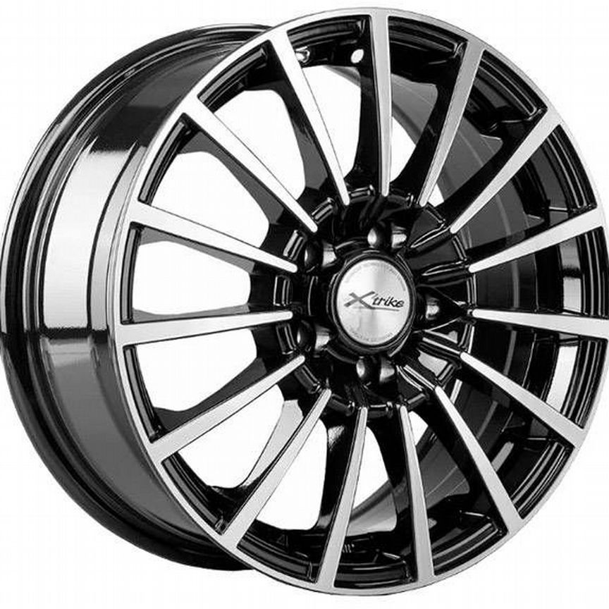 Диски X'trike X-106 6.5x15 5x100 ET38 D67.1 BK/FP