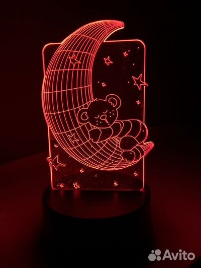 3D ночник /3D светильник