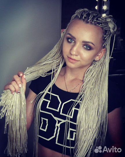 Заплетаю афрокосы-зизи. Быстрое плетение