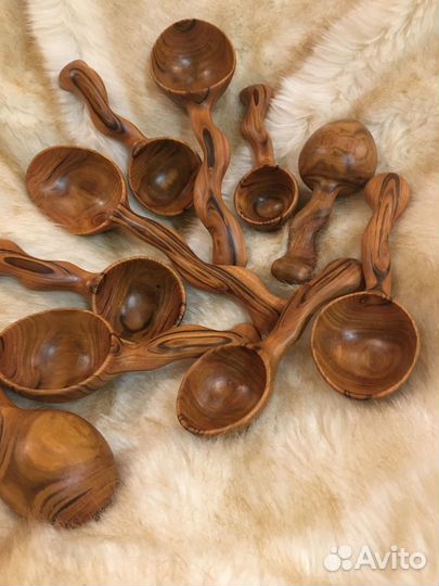 Ложки деревянные ручной работы уникальные