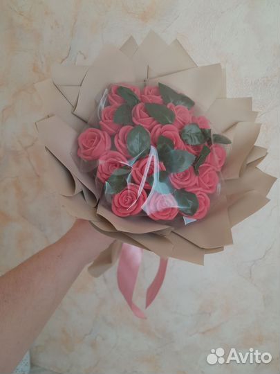 Букет из шоколадных роз. Подарок на день рождения