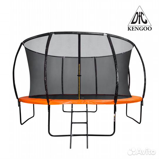 Батут DFC trampoline kengoo II сеткой 10FT-BAS-BO