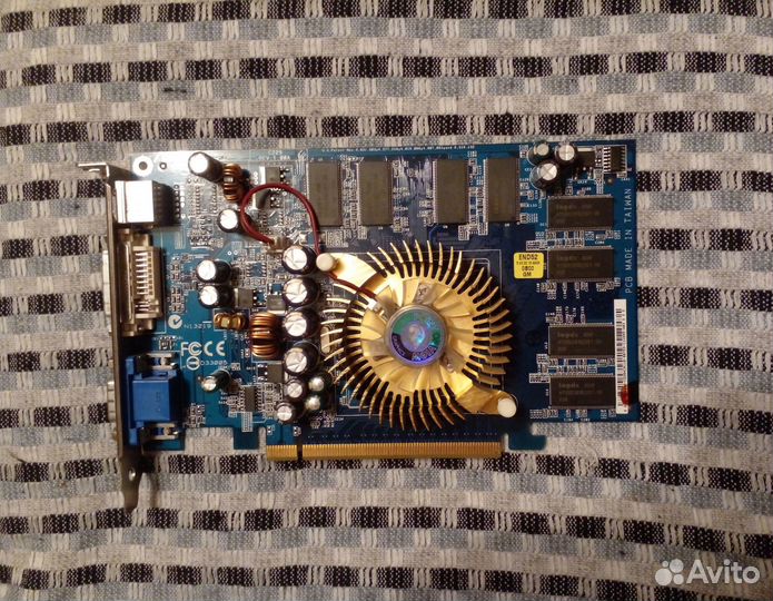 Nvidia GeForce GT 6600 Asus C229 видеокарта