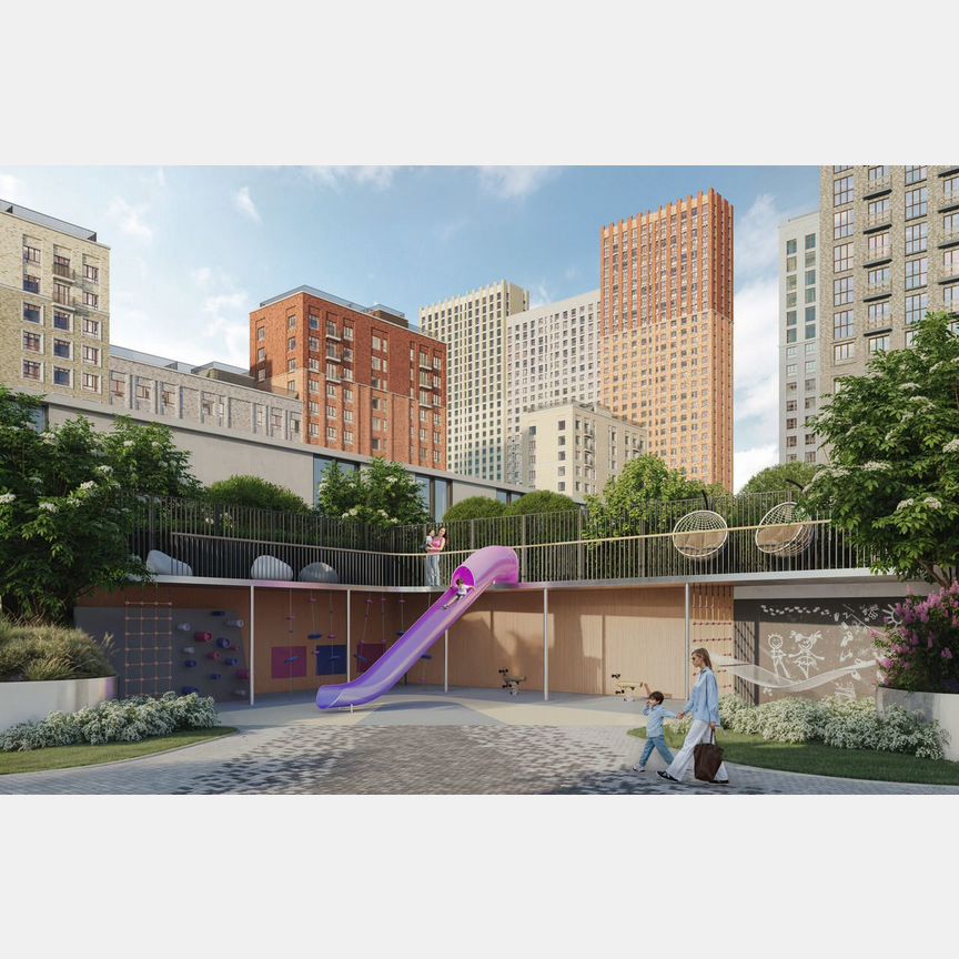 1-к. квартира, 54 м², 14/51 эт.