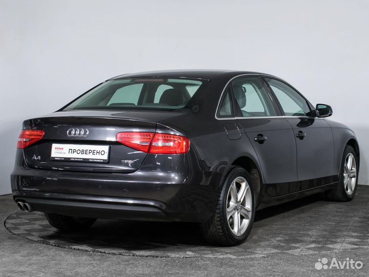 Audi A4 1.8 CVT, 2013, 124 101 км