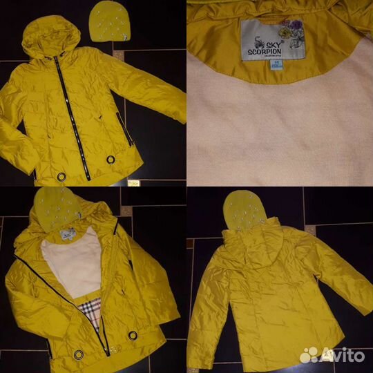 Плащи, пальто, куртка для девочки. Р.146-150