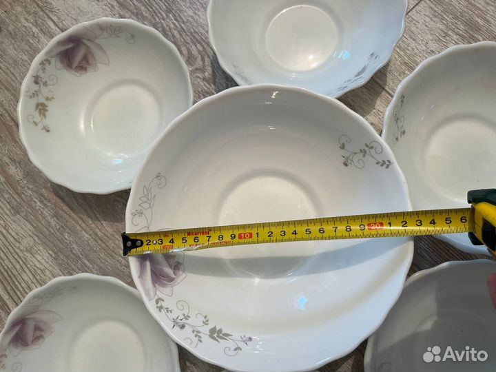 Набор глубоких тарелок 7 штук