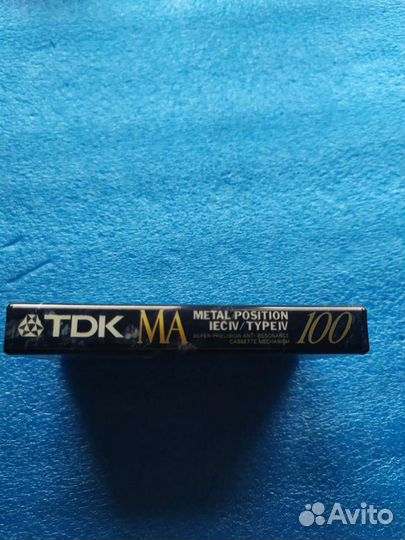 Аудиокассеты TDK MA 100 metal position