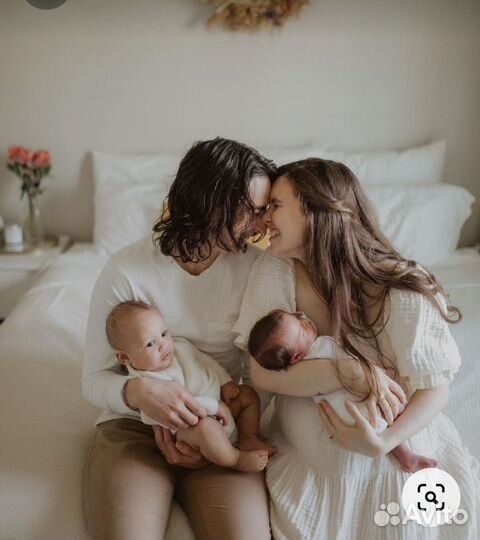 Семейная фотосессия в студии семейный фотограф