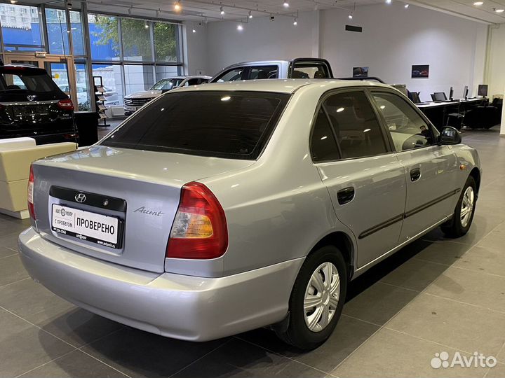 Hyundai Accent 1.5 AT, 2007, 222 925 км