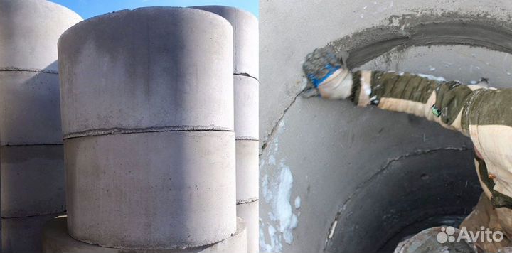 Септики под ключ из железобетонных колец