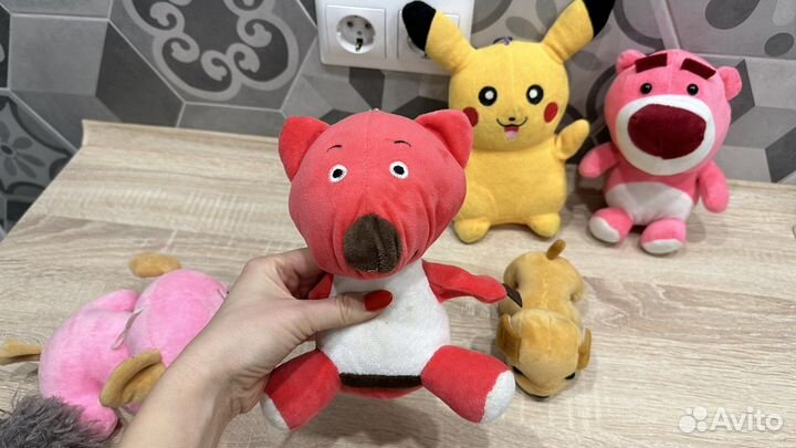 Мягкие игрушки пакетом