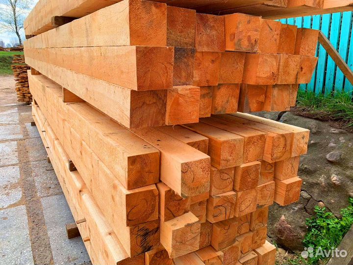 Качественный брус камерной сушки 140х190мм, гост