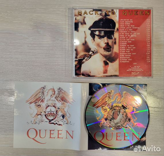 CD Queen - Back to Queen