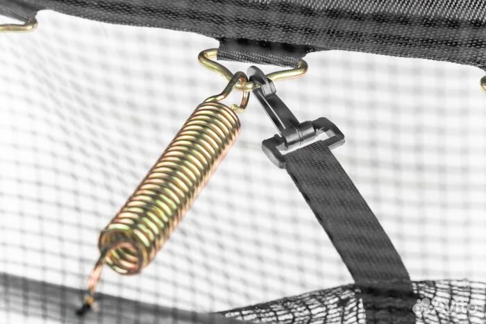 Батут Sundays Favorite 14FT (синий, с сеткой, с л