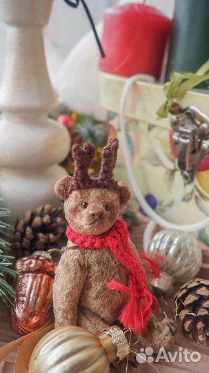 Крошечные тедди мишки ручной работы