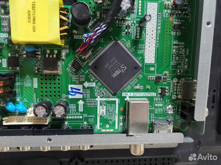 Телевизор BQ 2404B (Разбор)(По запчастям)