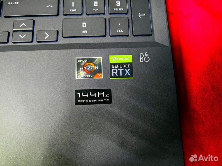 Игровой ноутбук 16дюймов / Ryzen 7 / RTX 3060