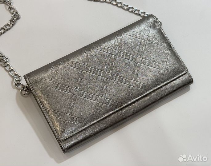 Сумка клатч Versace Silver оригинал