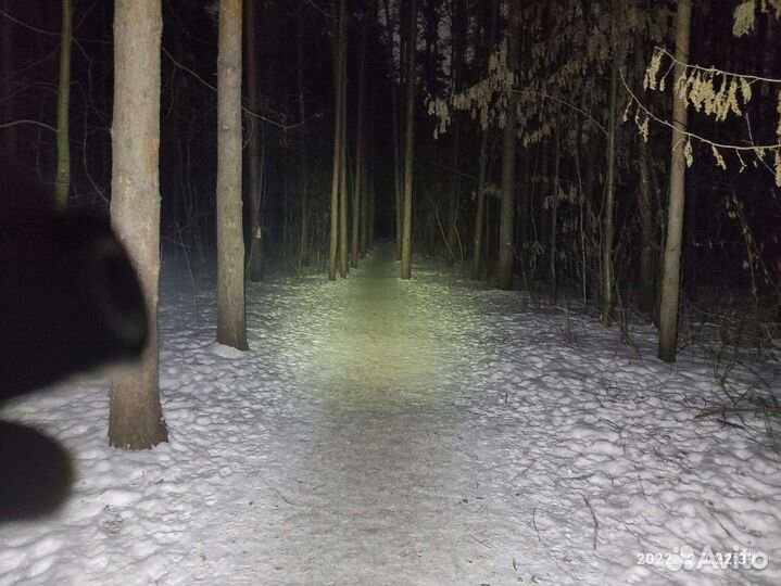 Налобный светодиодный фонарь с датчиком движения