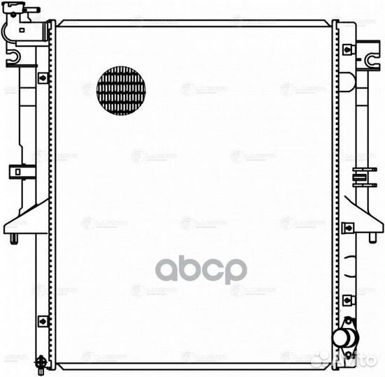 Радиатор охл. LRc 1150 luzar