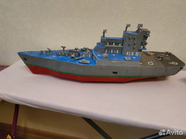 Сборные модели кораблей из картона