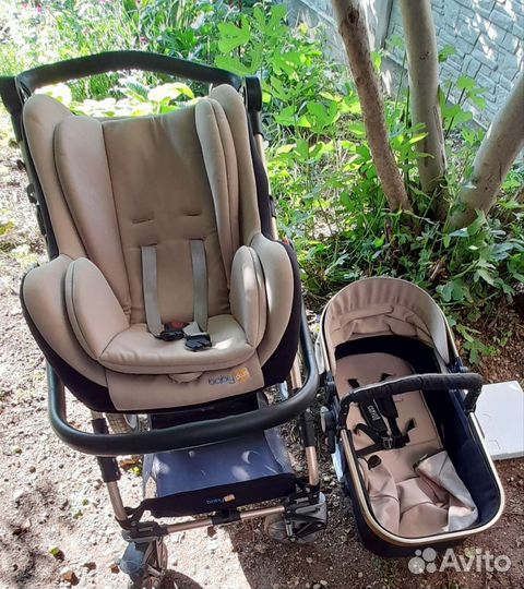 Коляска детская трансформер 3 в 1 с автолюлькой