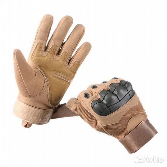 Перчатки тактические с пальцами