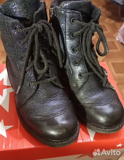 Ботинки демисезонные для девочки 29 размер
