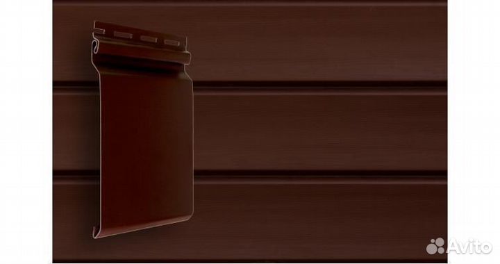 Сайдинг Grand Line Natural Брус 3,0 S7 Tundra Темн