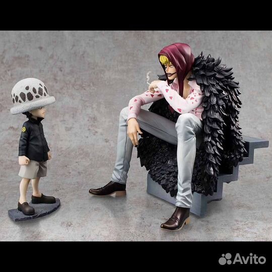 Portrait of Pirates Corazon & Law