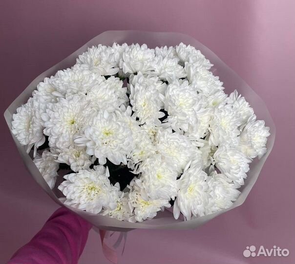 Букет из хризантем