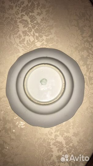 Тарелка Дулёво начало 40-х годов Серп и Молот