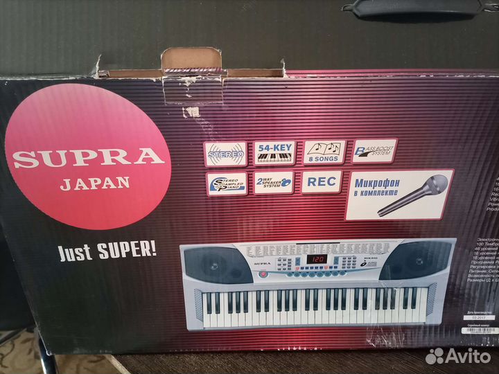 Синтезатор Supra