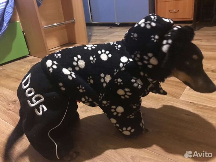 Тёплый комбинезон для собачки
