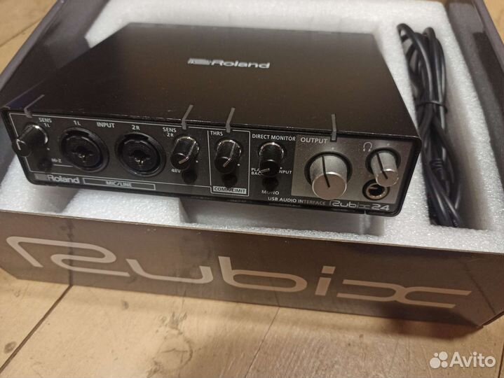 Roland rubix 24 внешняя звуковая карта
