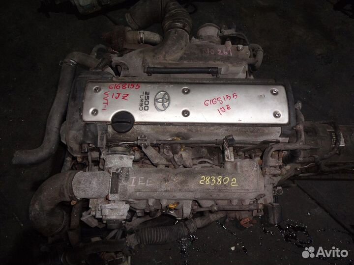 Двс+кпп toyota 1JZ-GTE