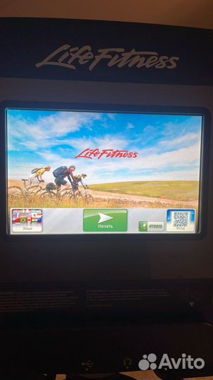 Велоэргометр горизонтальный Life Fitness