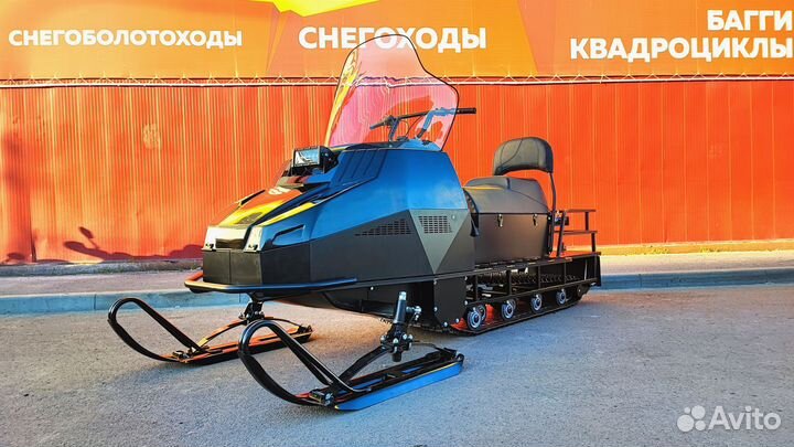 Снегоход promax yakut long 4T 19 Л.С black linе