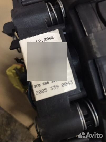 Подушка безопасности airbag в руль VW passat 6