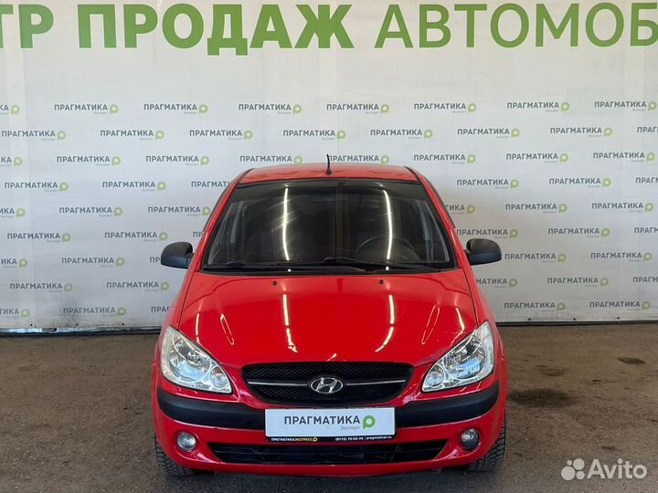 Hyundai Getz 1.4 МТ, 2008, 167 000 км